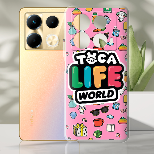 Чехол BoxFace Infinix Note 40 4G Toca Boca Life World