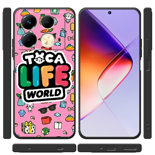 Чехол BoxFace Infinix Note 40 4G Toca Boca Life World