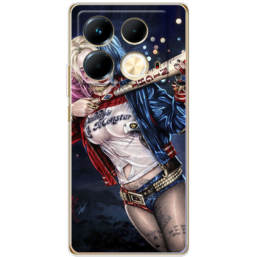 Чехол BoxFace Infinix Note 40 4G Harley Quinn