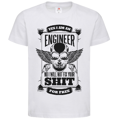 Футболка мужская Engineer shit