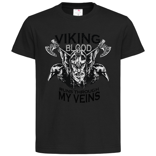 Футболка мужская viking blood