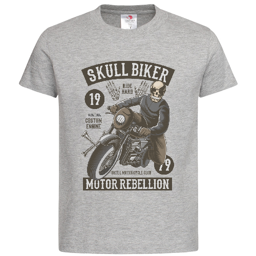 Футболка мужская Skull Biker