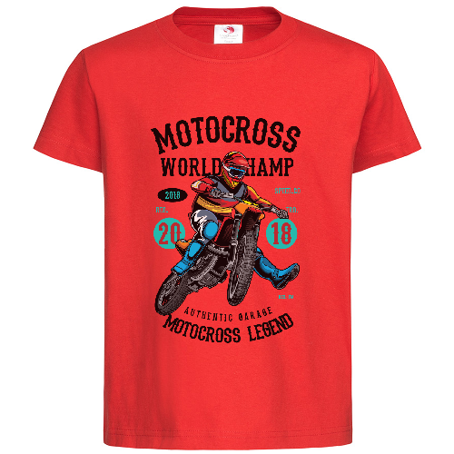 Футболка мужская Motocross World Champ