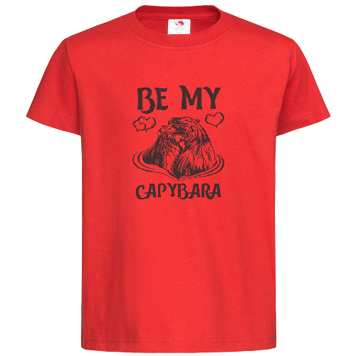 Футболка мужская Be my Capybara