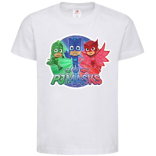 Футболка мужская PJ masks все герои