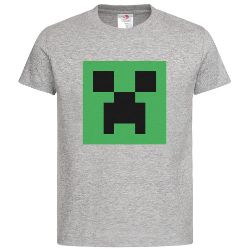 Футболка мужская Minecraft Creeper Face