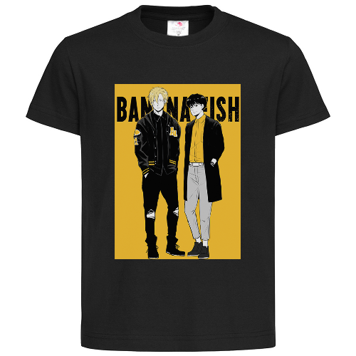 Футболка мужская BananaFish Эш и Эйджи