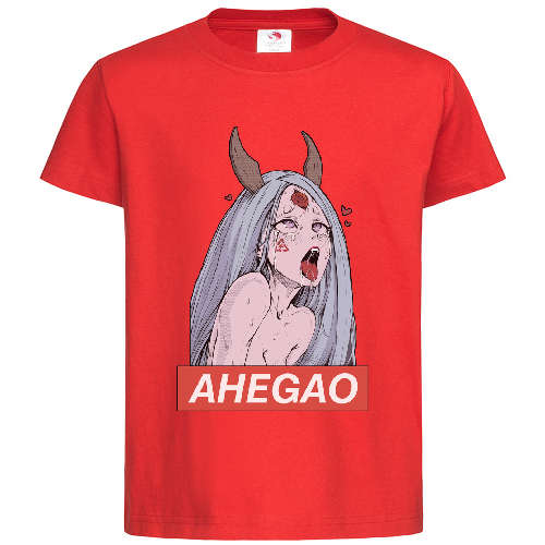 Футболка мужская Ahegao Kaguya