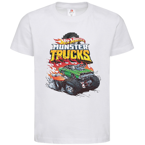 Футболка мужская Hot Wheels Monster Trucks