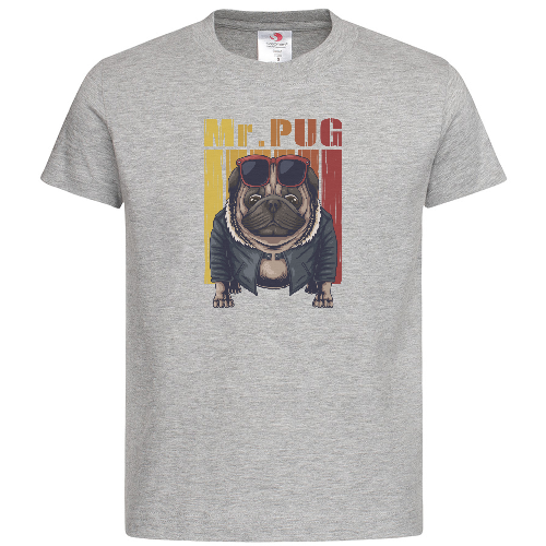 Футболка мужская Mr Pug