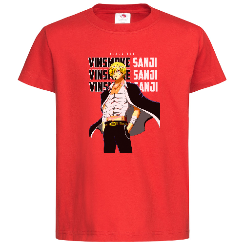 Футболка мужская One Piece BLACK LEG SANJI