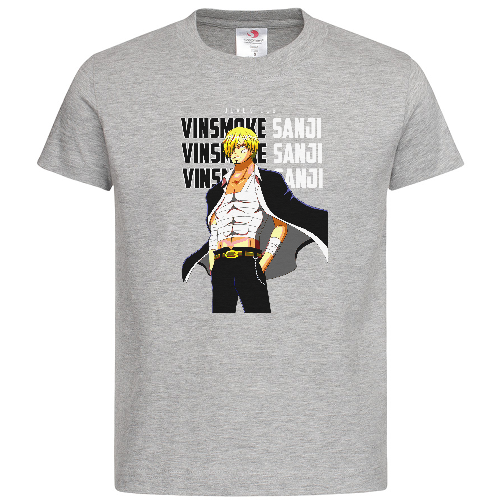 Футболка мужская One Piece BLACK LEG SANJI