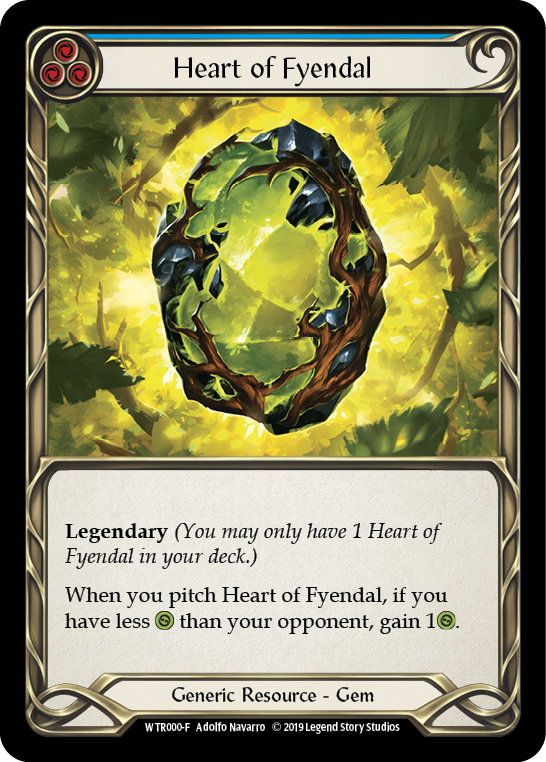 Card image of Heart of Fyendal (Blue)