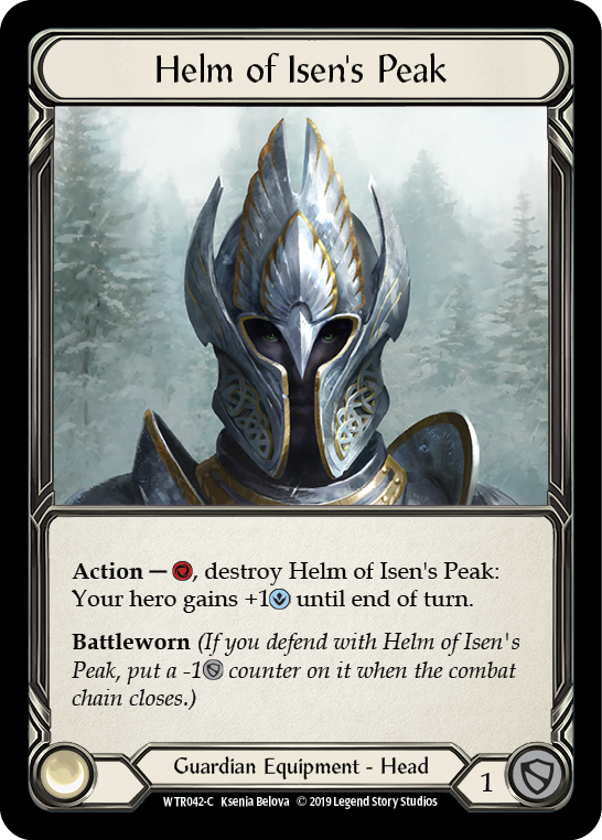 Card image of Helm of Isen's Peak