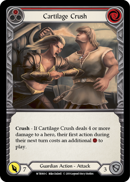 Image of the card for Cartilage Crush (Red)