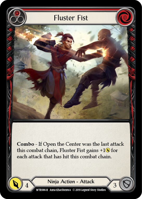 Card image of Fluster Fist (Red)