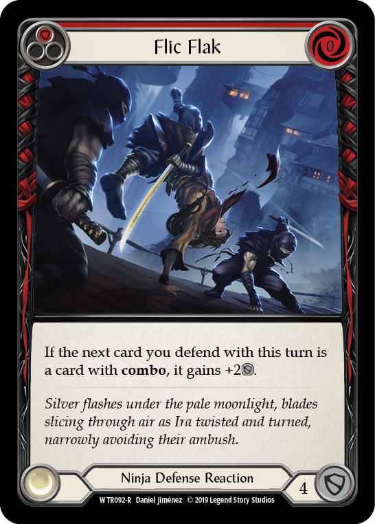 Image of the card for Flic Flak (Red)