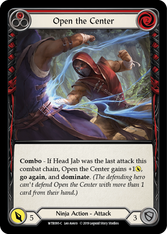 Card image of Open the Center (Red)