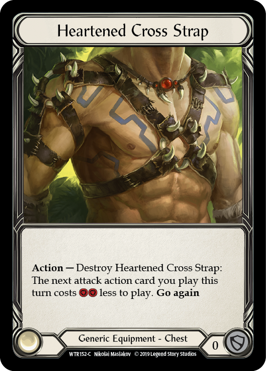 Image of the card for Heartened Cross Strap