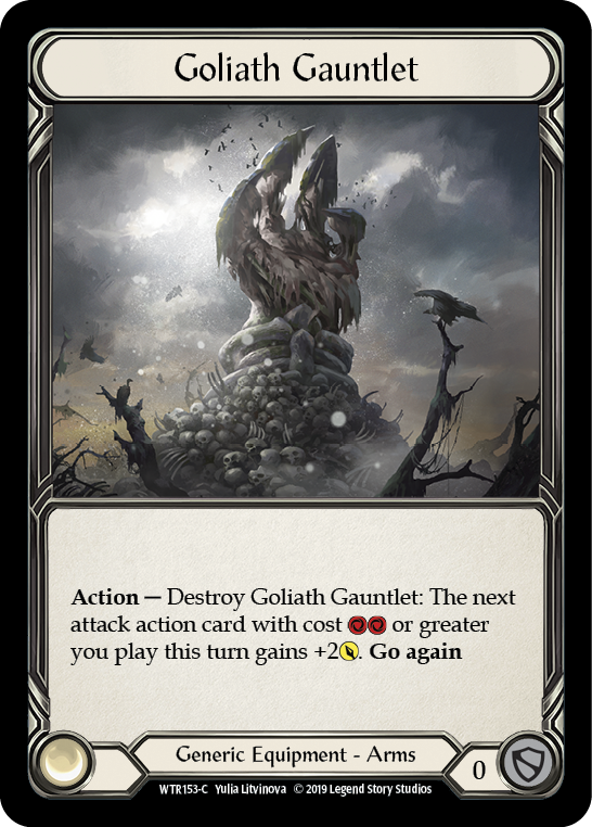 Image of the card for Goliath Gauntlet