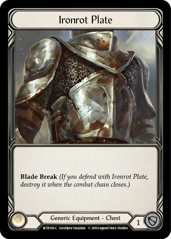 Image of the card for Ironrot Plate