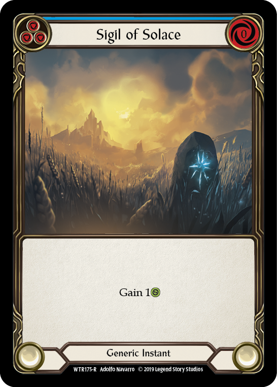 Card image of Sigil of Solace (Blue)