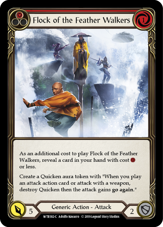 Image of the card for Flock of the Feather Walkers (Red)