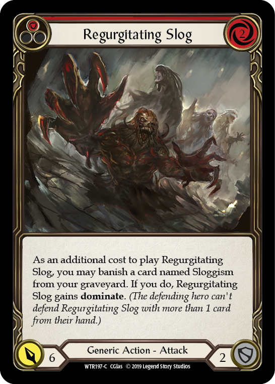 Card image of Regurgitating Slog (Red)