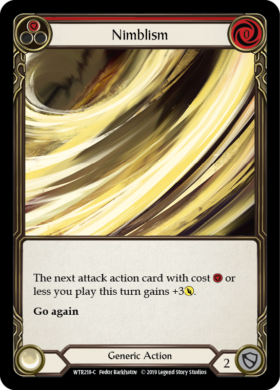 Image of the card for Nimblism (Red)