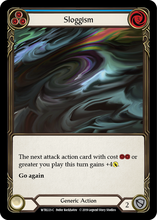Image of the card for Sloggism (Blue)