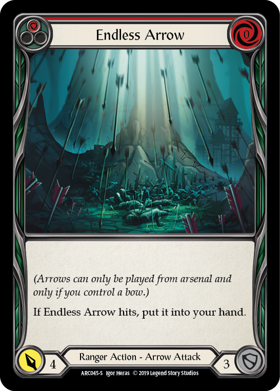 Card image of Endless Arrow (Red)