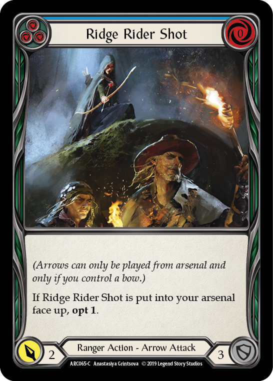 Ridge Rider Shot