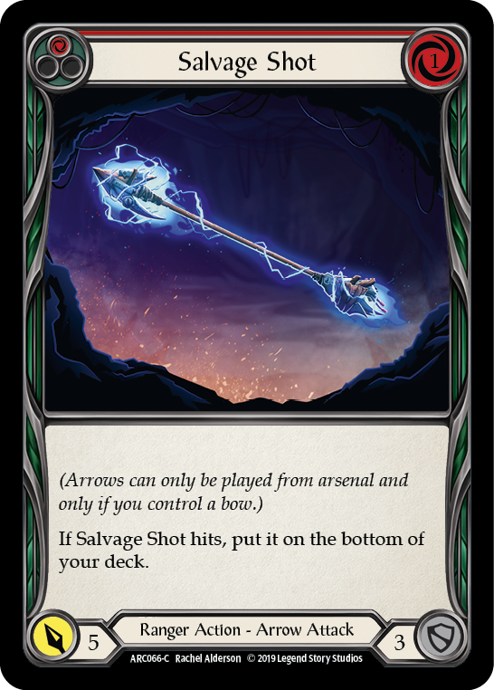 Card image of Salvage Shot (Red)
