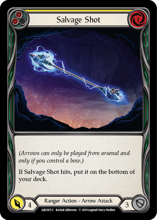 Image of the card for Salvage Shot (Yellow)