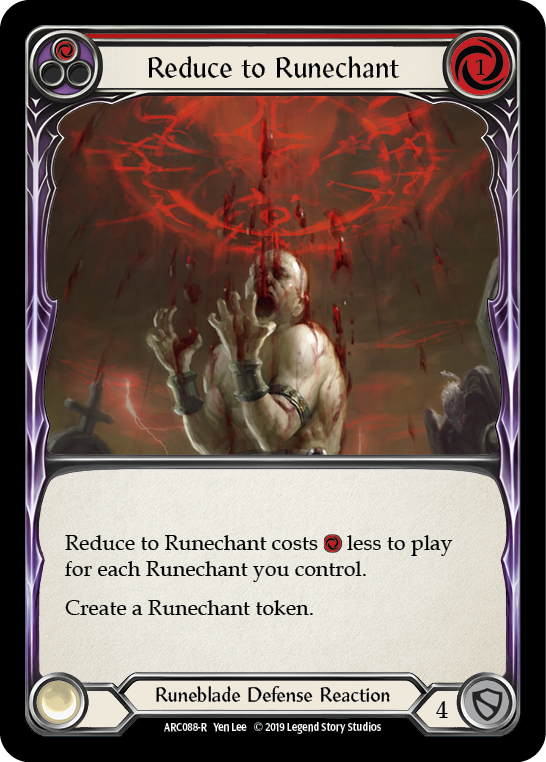 Reduce to Runechant