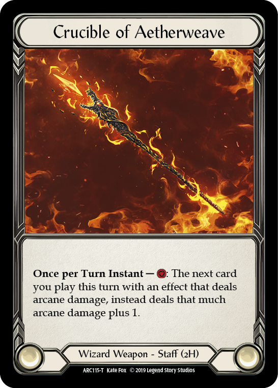 Card image of Crucible of Aetherweave