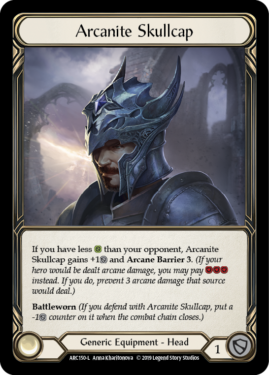 Card image of Arcanite Skullcap