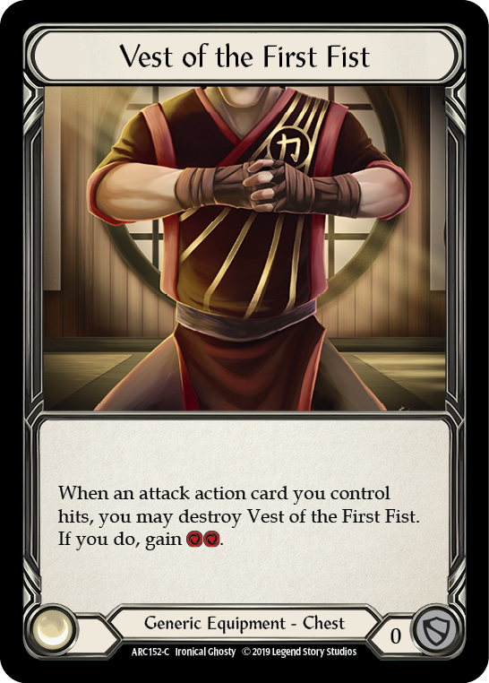 Image of the card for Vest of the First Fist