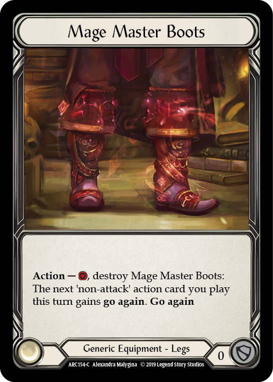 Image of the card for Mage Master Boots