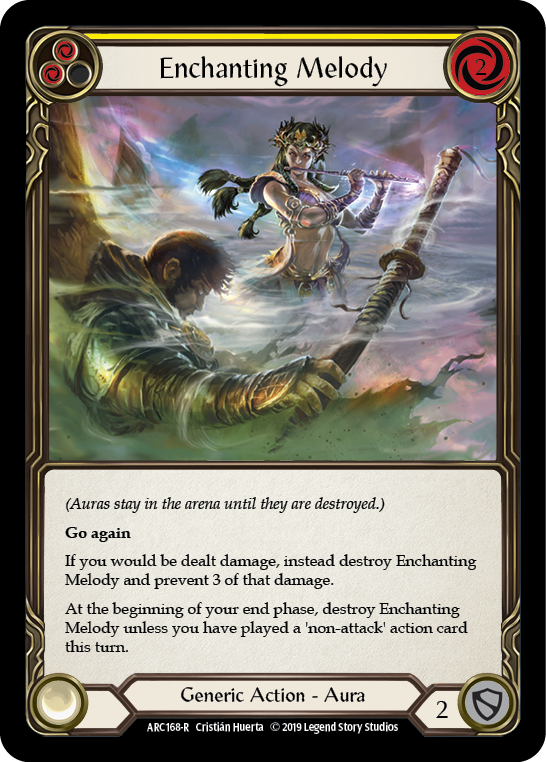 Image of the card for Enchanting Melody (Yellow)