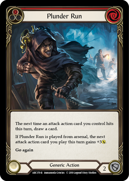 Image of the card for Plunder Run (Red)