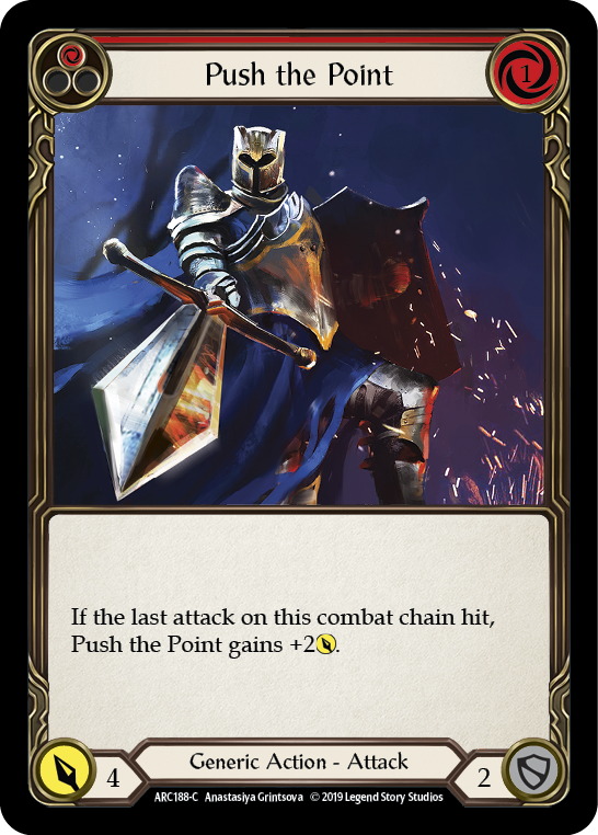 Card image of Push the Point (Red)