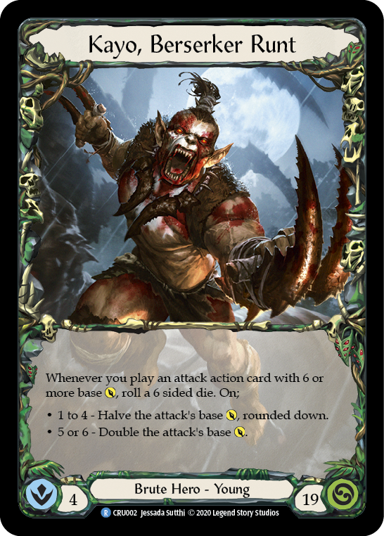 Card image of Kayo, Berserker Runt