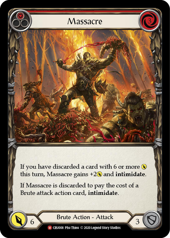 Card image of Massacre (Red)