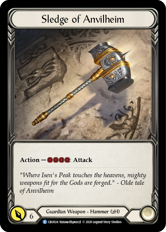 Card image of Sledge of Anvilheim