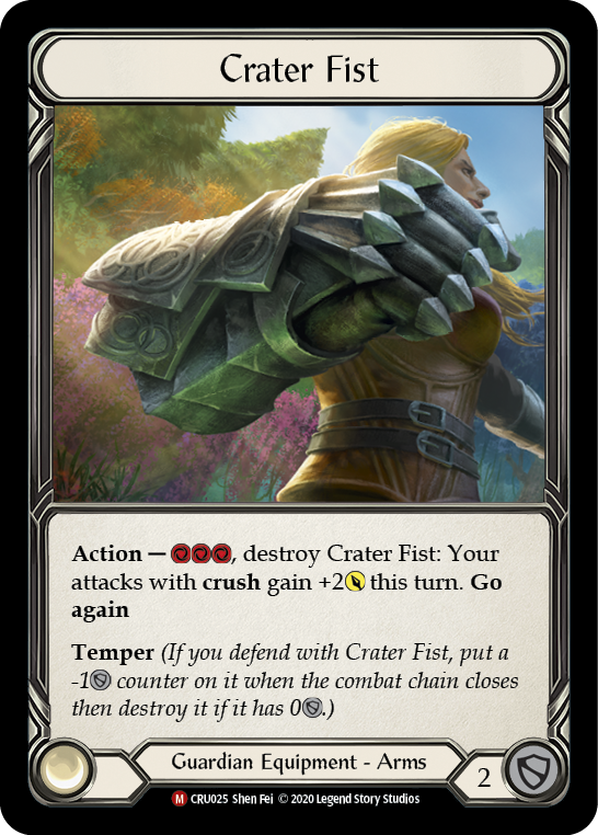 Card image of Crater Fist