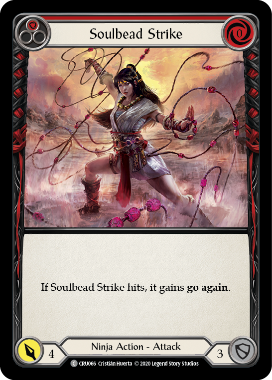 Image of the card for Soulbead Strike (Red)