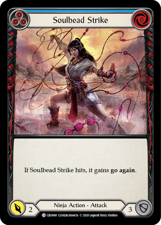 Card image of Soulbead Strike (Blue)