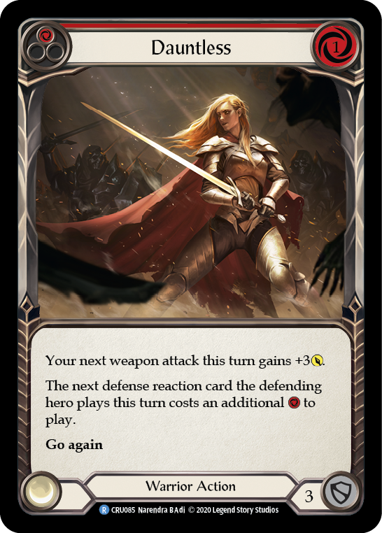 Card image of Dauntless (Red)