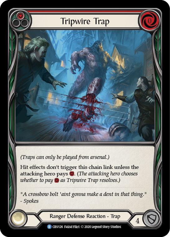 Card image of Tripwire Trap (Red)